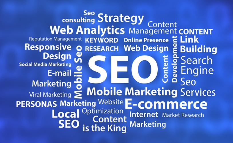 What is SEO word cloud