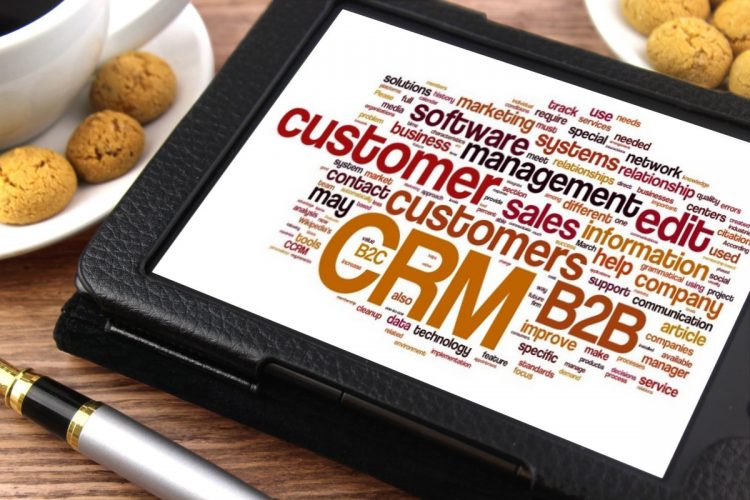 CRM tablet – customer relationship management strategy 