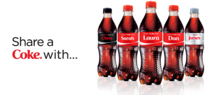 Share a coke – UGC marketing