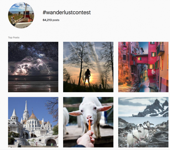 Wanderlust – National Geographic UGC marketing campaign 